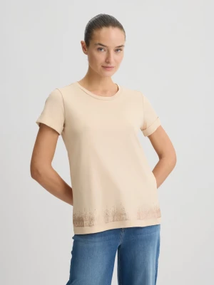 Liu Jo T-shirt With Logo And Gemstones LIUJO