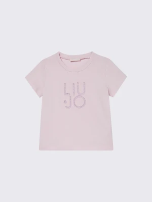 Liu Jo T-shirt With Logo And Gemstones LIUJO