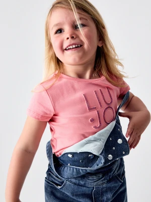 Liu Jo T-shirt With Logo And Gemstones