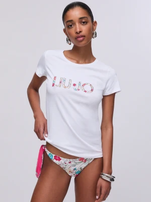 Liu Jo T-shirt With Logo biały