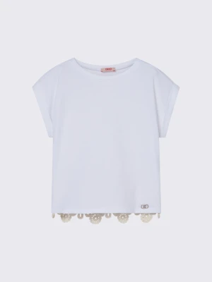 Liu Jo T-shirt With Macramé Embroidery LIUJO