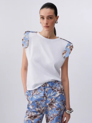 Zdjęcie produktu Liu Jo T-shirt With Padded Shoulders