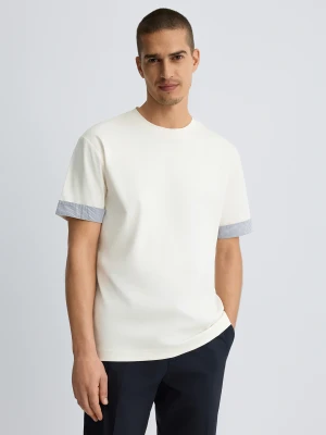 Zdjęcie produktu Liu Jo T-shirt With Poplin Details LIUJO