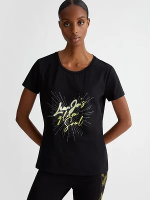 Liu Jo T-shirt With Print And Appliqués LIUJO