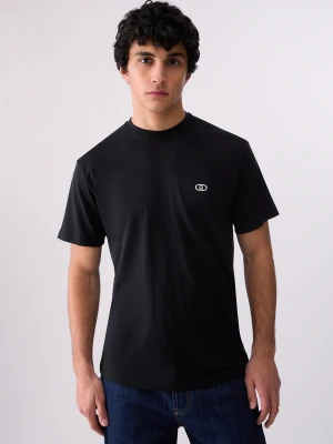 Liu Jo T-shirt With Print Logo czarny