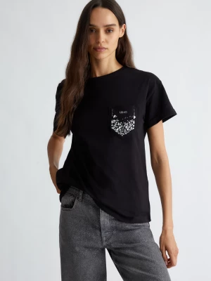 Liu Jo T-shirt With Rhinestones LIUJO