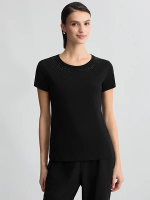 Liu Jo T-shirt With Rhinestones LIUJO