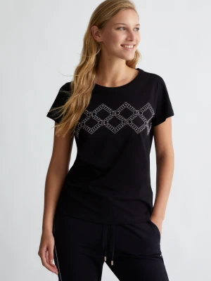 Liu Jo T-shirt With Rhinestones LIUJO