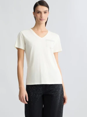 Liu Jo T-shirt With Rhinestones LIUJO
