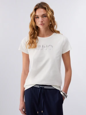 Liu Jo T-shirt With Rhinestones LIUJO