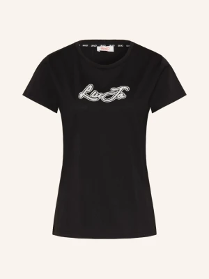 Liu Jo T-Shirt Z Kamieniami Ozdobnymi schwarz