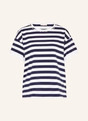 Liu Jo T-Shirt Z Ozdobnymi Kamykami I Ozdobnymi Perełkami blau