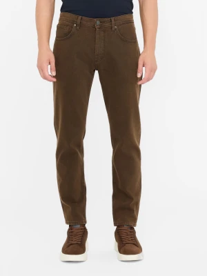 Liu Jo Tapered Distressed Cotton Jeans LIUJO