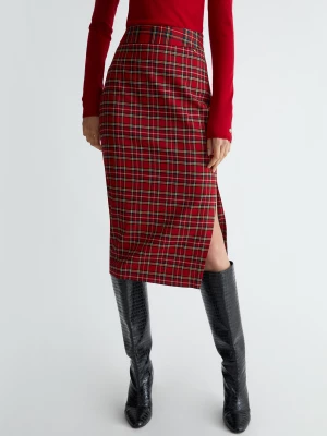 Liu Jo Tartan Midiskirt LIUJO