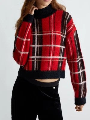 Liu Jo Tartan Pullover LIUJO