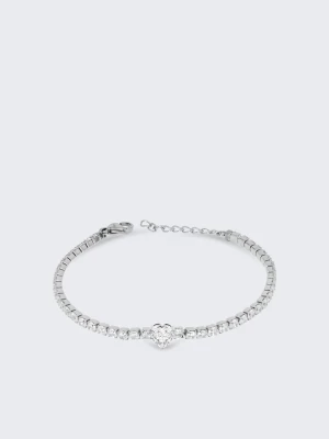 Liu Jo Tennis Bracelet With Bejewelled Heart LIUJO