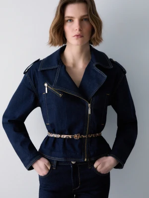 Liu Jo Thin Animal-print Belt LIUJO