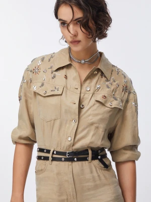 Liu Jo Thin Belt With Studs LIUJO