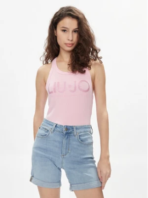 Liu Jo Top MA4327 J4695 Różowy Slim Fit