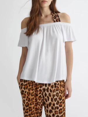 Zdjęcie produktu Liu Jo Top With Animal-print Straps LIUJO