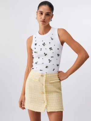Zdjęcie produktu Liu Jo Top With Appliqués biały