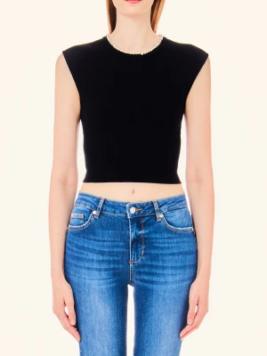 Liu Jo Top With Beads LIUJO