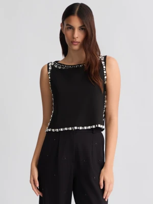 Liu Jo Top With Gemstones LIUJO