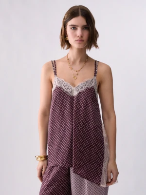 Liu Jo Top With Lace Details