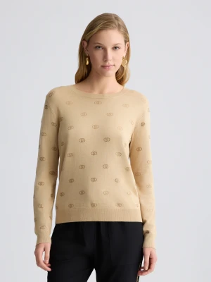 Liu Jo Top With Logo And Gemstones LIUJO