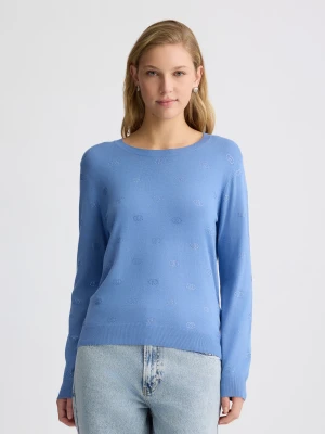 Liu Jo Top With Logo And Gemstones LIUJO
