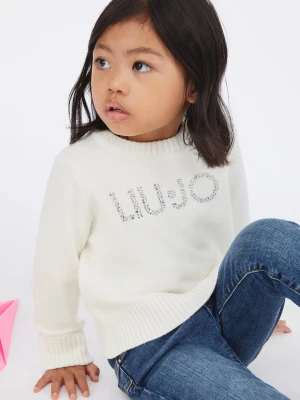 Liu Jo Top With Logo And Gemstones LIUJO