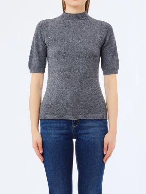 Liu Jo Top With Micro-sequins szary