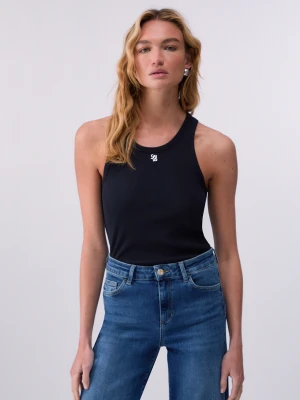 Zdjęcie produktu Liu Jo Top With Mini Logo Dark Blue