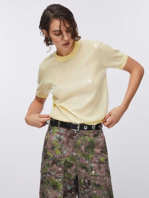 Liu Jo Top With Sequins LIUJO