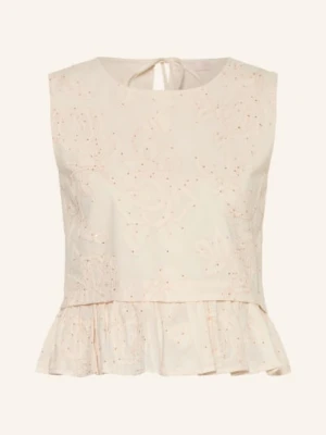 Liu Jo Top Z Cekinami weiss