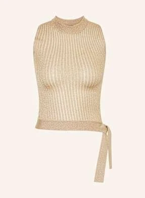 Liu Jo Top Z Dzianiny gold