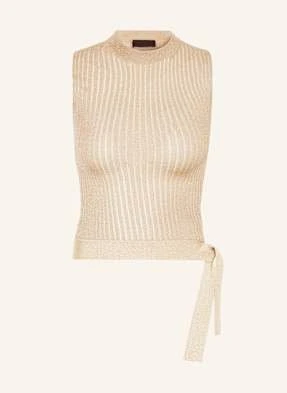 Liu Jo Top Z Dzianiny gold