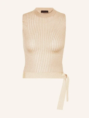 Liu Jo Top Z Dzianiny gold