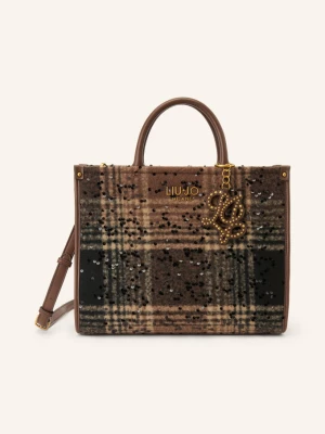 Liu Jo Torba Na Zakupy Medium Z Cekinami beige