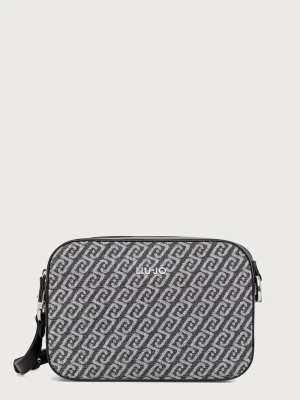 Liu Jo torebka crossbody damska z bawełną szary