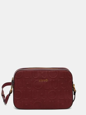 Liu Jo torebka crossbody damska z imitacji skóry bordowy