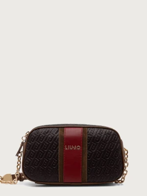 Liu Jo torebka crossbody damska z imitacji skóry brązowy