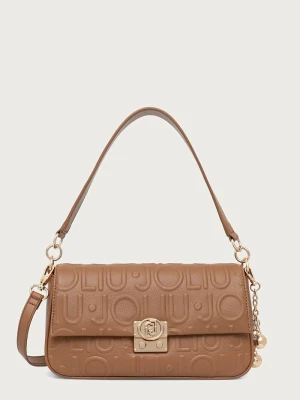 Liu Jo torebka crossbody damska z imitacji skóry brązowy