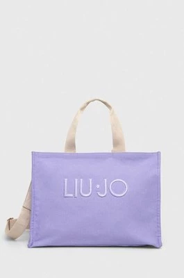 Liu Jo torebka kolor fioletowy