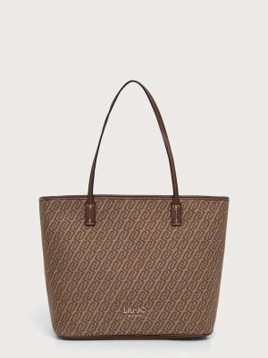 Liu Jo torebka shopper damska brązowy