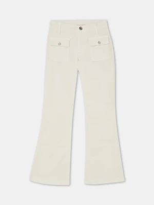Liu Jo Trousers In Cotton Butter