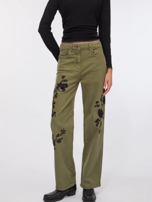 Liu Jo Trousers With Embroidery LIUJO
