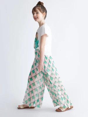 Liu Jo Trousers With Geometric Print LIUJO