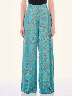 Liu Jo Trousers With Paisley Print LIUJO