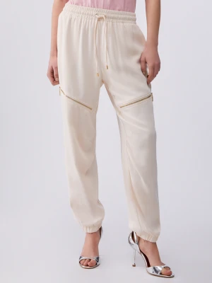 Liu Jo Trousers With Zip LIUJO
